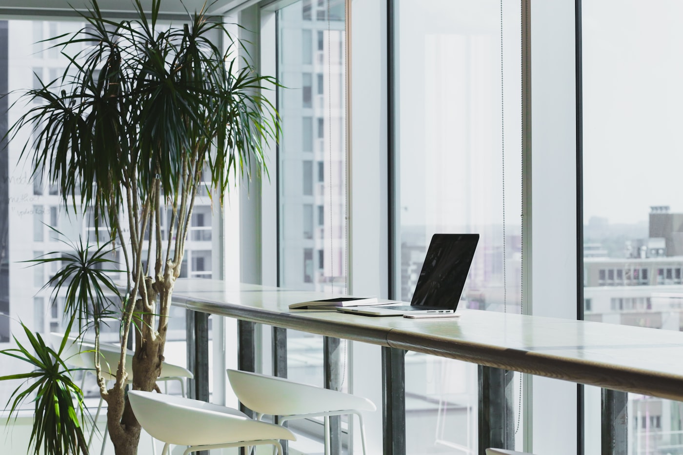 Bright, organised workspace
